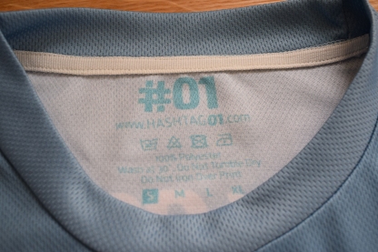 Hashtag01 printed care instructions